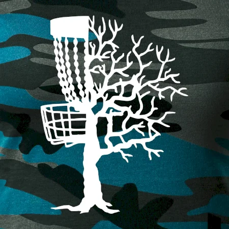 Disc golf pozor strom
