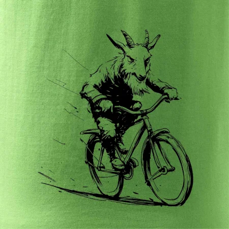 Drsný cap na bicykli