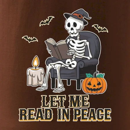 Let me read in peace