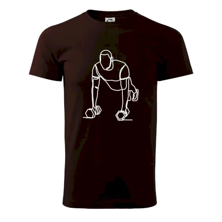 Tréner fitness jedným ťahom