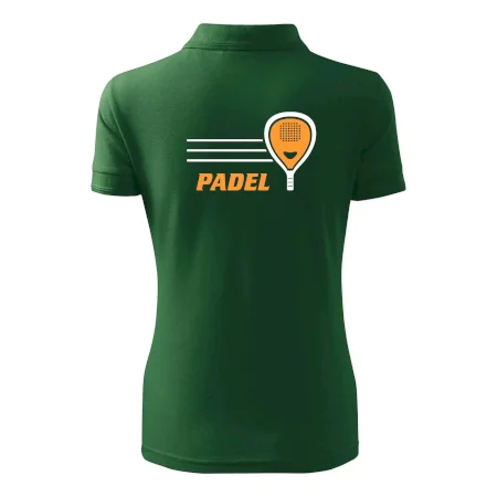 Padel - oranžová raketa