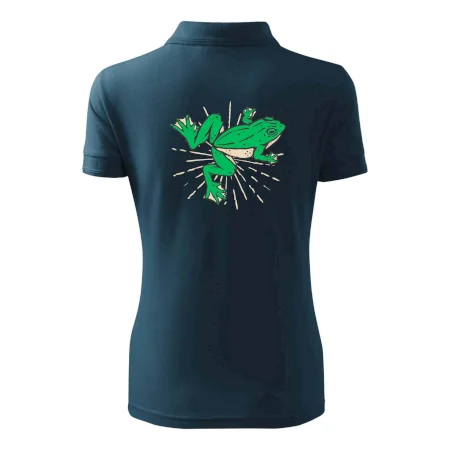 Žaba zelená kreslená
