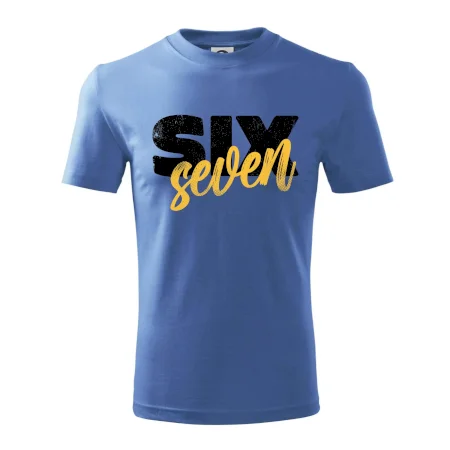 Six seven - písmo