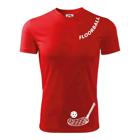 Floorball nápis šikmo