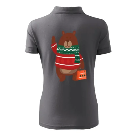 Medveď s darčekom