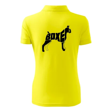 Boxer nápis v tele