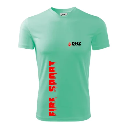 DHZ (oheň, firesport, názov sboru - vlastný nápis)