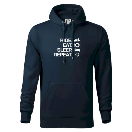 Ride Eat Sleep Repeat moto skúter