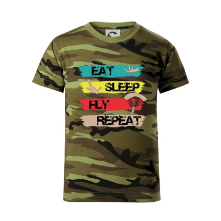 Eat Sleep Fly Repeat Paragliding