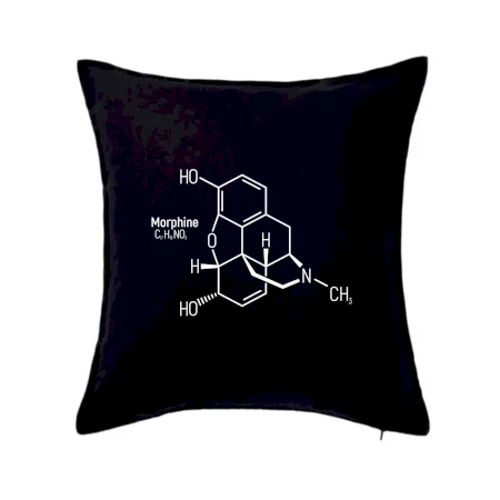 Molekulárna štruktúra Morfín