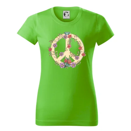 Peace symbol pieskový