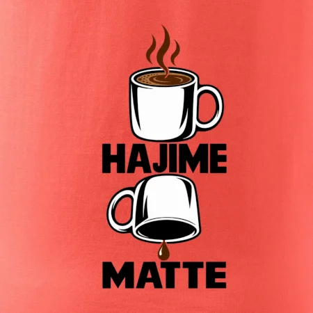 Hajime, káva a judo