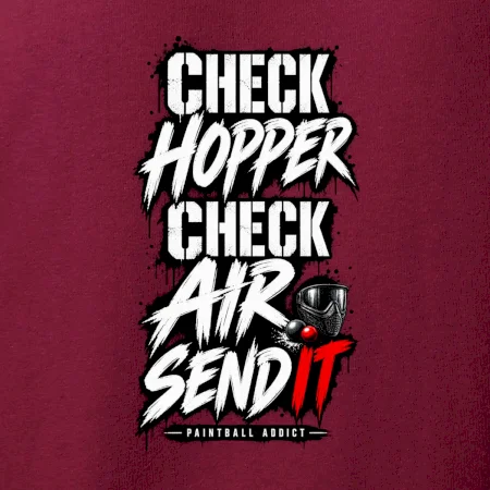 Kontrola zásobníka – Check Hopper Air paintball