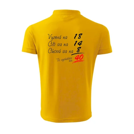 Vyzerá, cíti sa, chová sa - 40 rokov