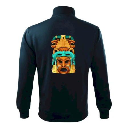 Mayová maska s pyramídou