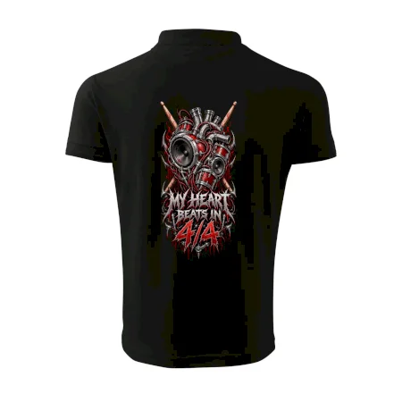 My heart beats in 4-4 mechanické srdce bubeníka