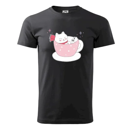 Vianočná mačka v hrnčeku