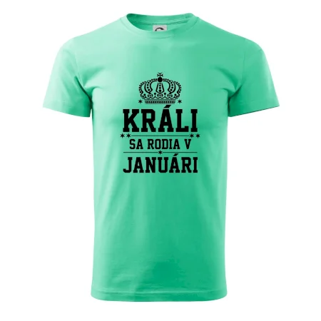 Králi sa rodia v januáry