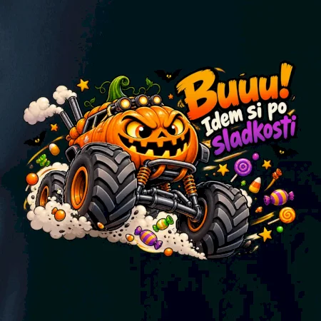 Buuu idem si po sladkosti tekvicový monster truck