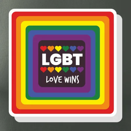 Love wins štvorec