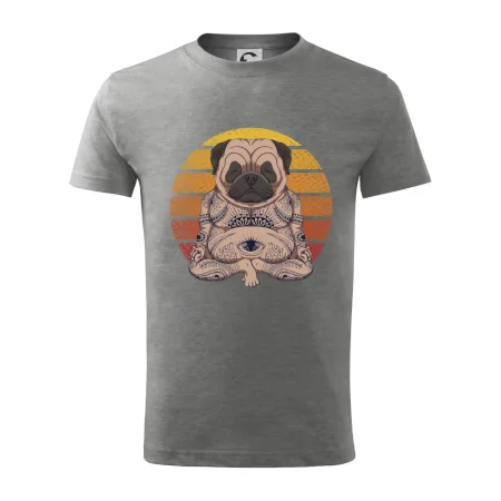 Yoga meditace - pug