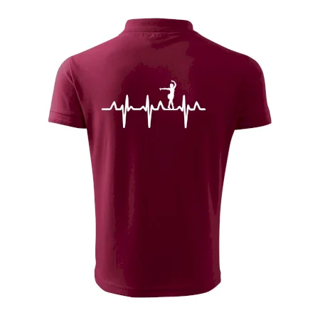 EKG tanečnice salsy