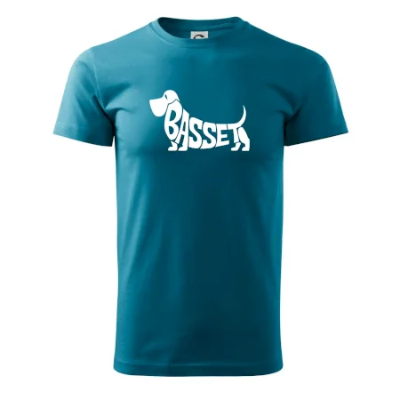 Basset nápis v tele