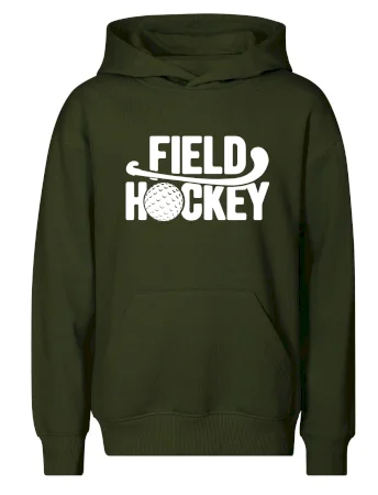 Field hockey loptička a nápis