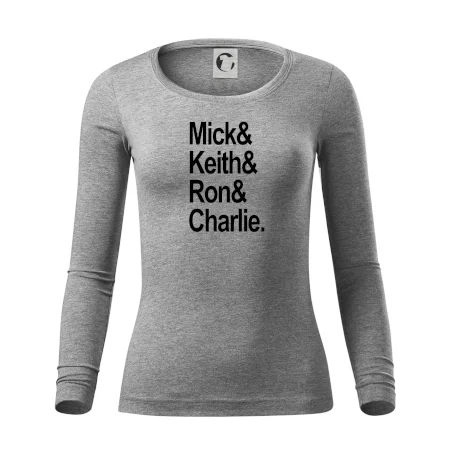 Mick Keith Ron Charlie
