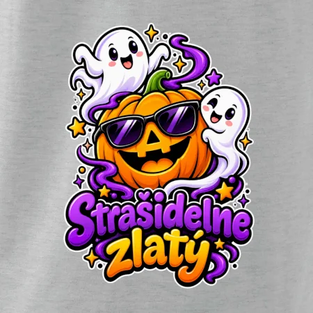 Strašidelne zlatý - veselá tekvica a duchovia