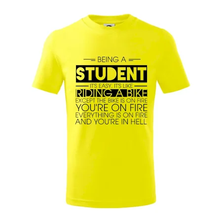Being a student - bike