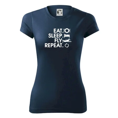 Eat sleep fly repeat