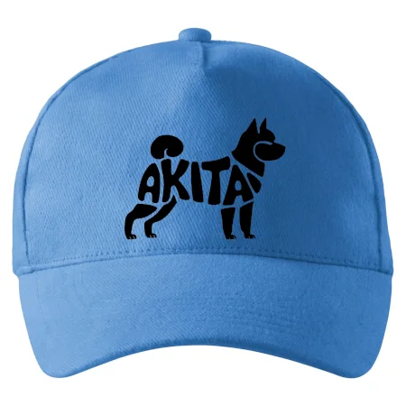 Akita Inu - Nápis v tele