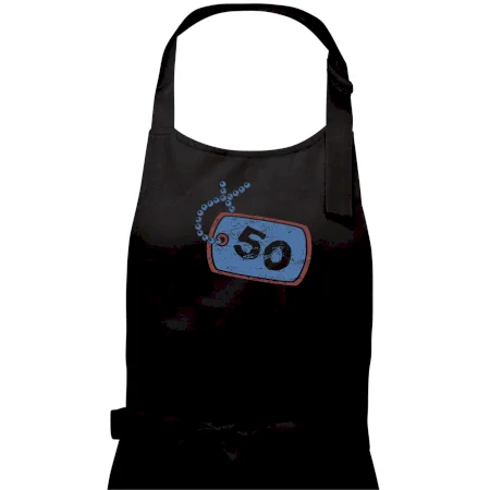 50 na krku štítok
