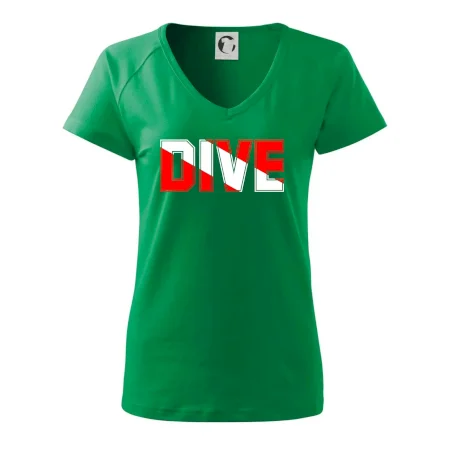 Dive nápis vlajka