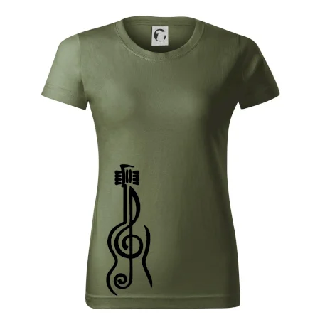 Husľový kľúč gitara