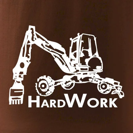 Hard Work kráčajúce rýpadlo