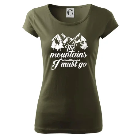 The mountains are calling and i must go