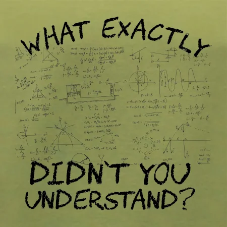 What exactly didn't you understand - physics