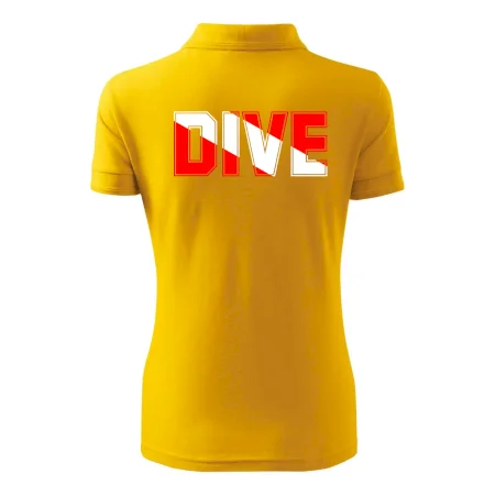 Dive nápis vlajka