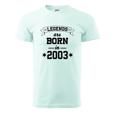 Legends are born in 2003