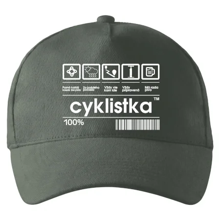 Čiarový kód - cyklista / cyklistka