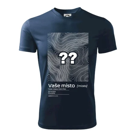 Vaše miesto - vrstevnice v obdĺžniku