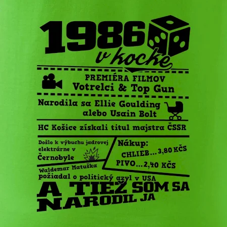 1986 v kocke