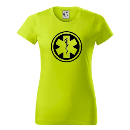 Rescue logo samostatné guľaté