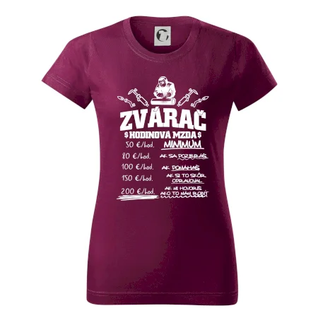 Hodinová mzda zvárač
