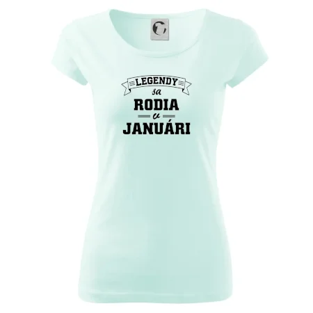 Legendy sa rodia v januári
