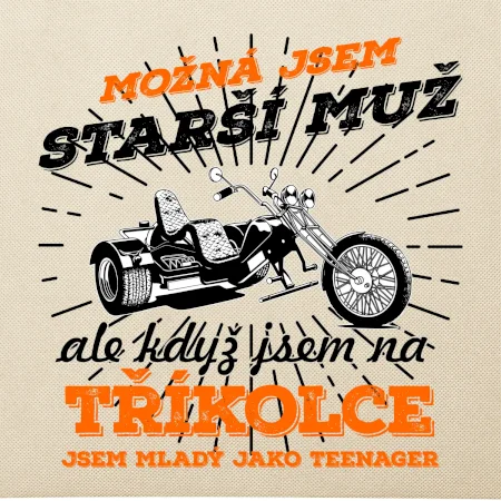 Možná jsem starší muž - tříkolka