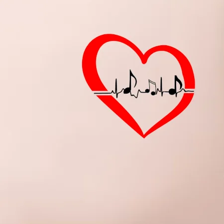 Moje srdce bije pre hudbu - srdce malé