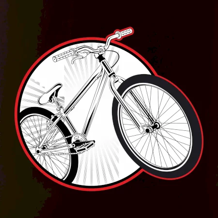 Downhill koleso v kruhu